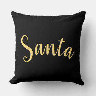 Fesitve SANTA Skript auf formale moderne, reiche S Kissen