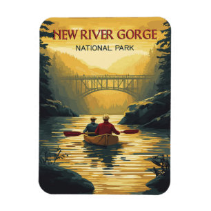 Fesselndes New River Gorge National Park Magnet