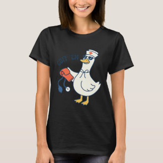 Fessle Sie Gans Krankenschwester Er Humor Arzt Kra T-Shirt
