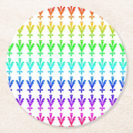 Fest-Blumenkohl-Untersetzer Runder Pappuntersetzer