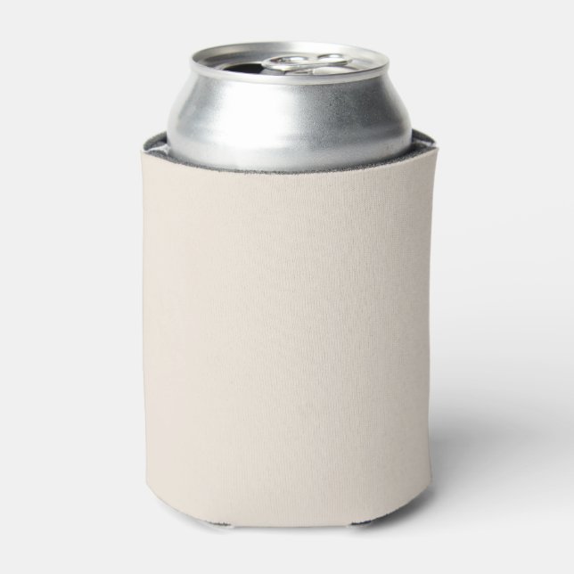Fest-Creme-Elfenbein Dosenkühler (Kanne Vorderseite)