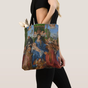 Fest der Rose Garlands, 1506 (Holzöl) Tasche