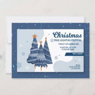 Fest der Weihnachtsbaumleuchtung Einladung