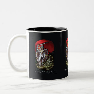 Fest des heiligen Georg, Verteidiger des Glaubens, Zweifarbige Tasse