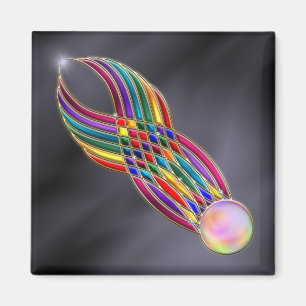 Fest des Juwel-Magneten Magnet