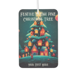 Fest frischer Kiefernduft Weihnachtsbaum Autolufterfrischer