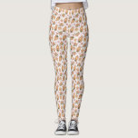 Fest Gingerbrett House Muster Weiße Weihnachten Leggings<br><div class="desc">Fügen Sie Ihrem Outfit einen festlichen Akzent in diese Leggings. Sie verfügen über ein Weihnachtsmuster in Aquarellfarben eines festlichen Lebkuchenhauses, das mit Bonbons, Pfefferminzen, Bonbons und vielem mehr geschmückt ist. Diese Weihnachtsgeschenke werden als Weihnachtsgeschenk perfekt sein. Matching-Elemente sind verfügbar.</div>