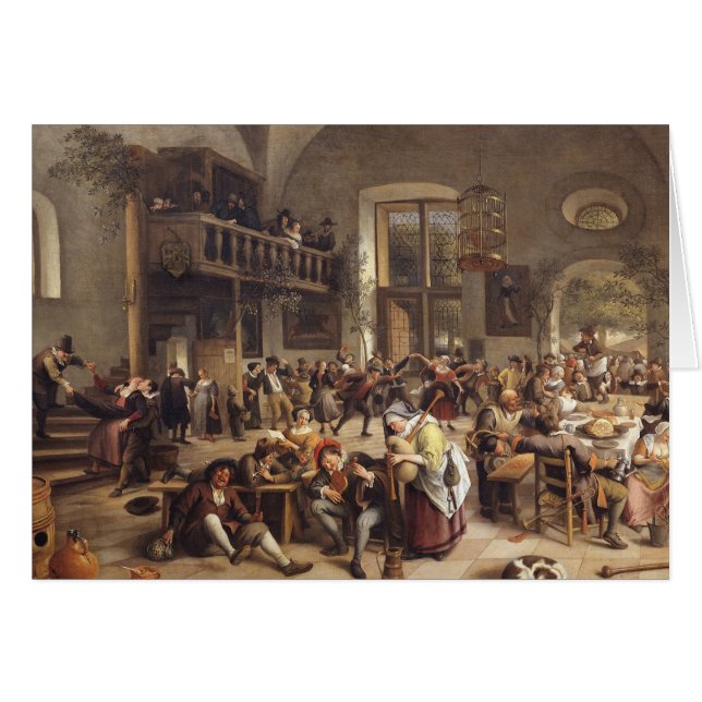 Fest in einem Gasthaus (Vorderseite (Horizontal))