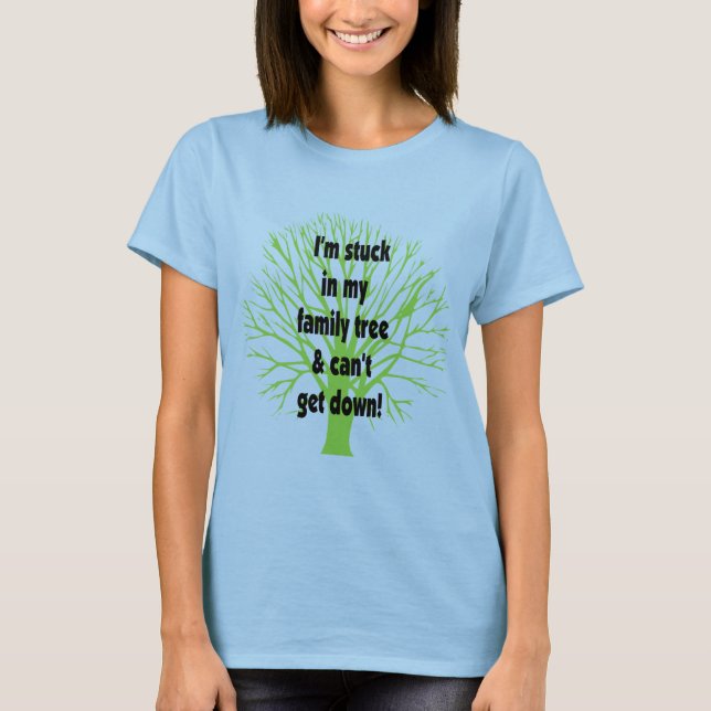Fest in meinem Stammbaum T-Shirt (Vorderseite)