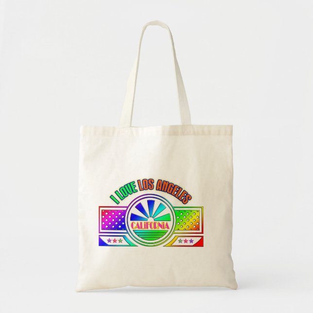 "Fest Los Angeles" Shirt Bag Tragetasche (Vorne)