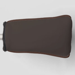 fest, Schlicht, Walnussbraun, Golf Headcover