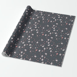 Fest Stars Wrapping Paper Geschenkpapier