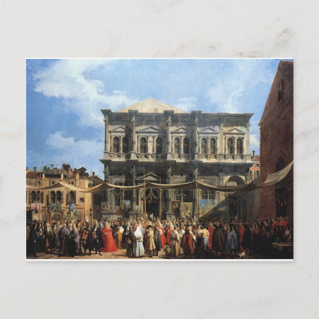Fest von San Rocco Postkarte (Vorderseite)