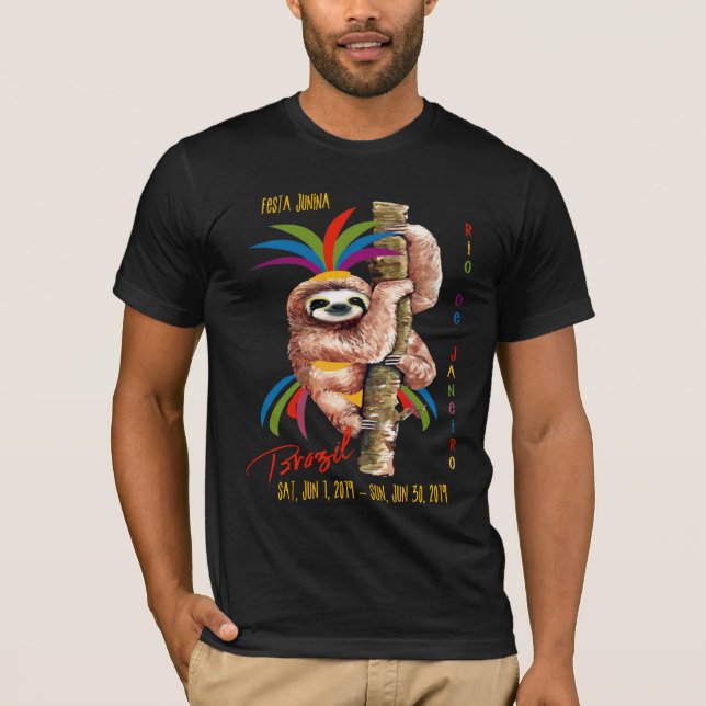 Festa Junina, Rio de Janeiro, Brasilien, Trägheit T-Shirt (Vorderseite)