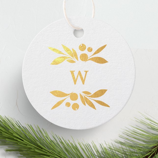 Festbeeren Traditionelle grüne und rote Weihnachts Geschenkanhänger (Von Creator hochgeladen)