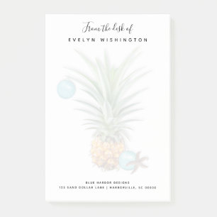 Feste Ananas Business Desk Post-it Klebezettel