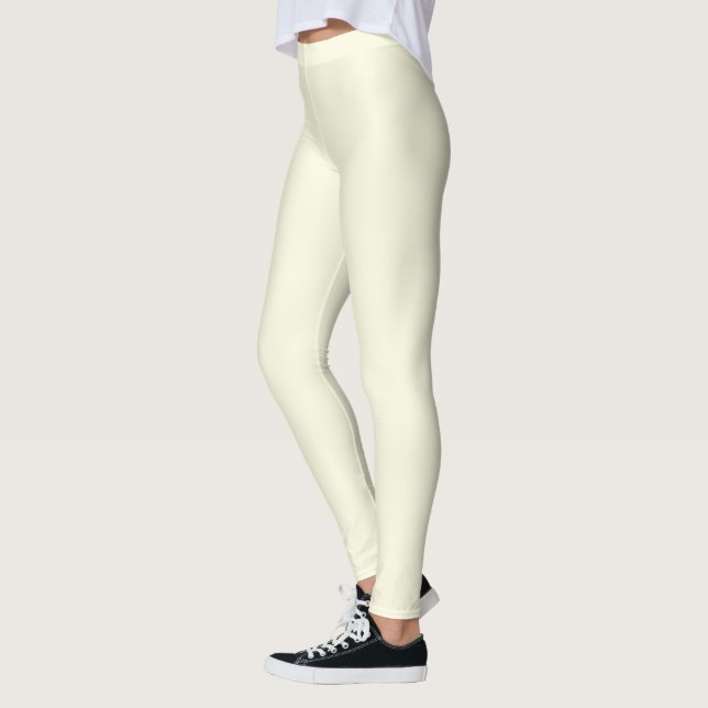 Feste Creme Leggings (Links)