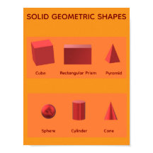 Feste geometrische Formen STEM Mathematik