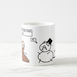 Feste Katze Kaffeetasse