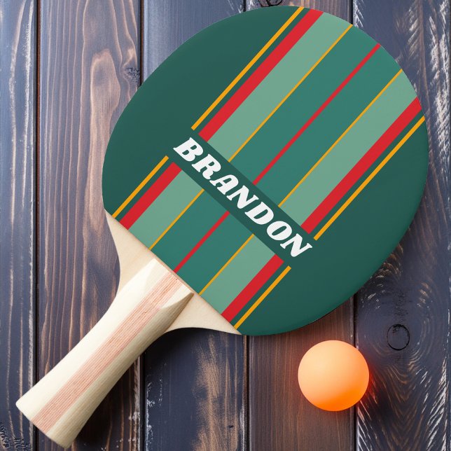 Feste Streifen mit Namen Tischtennis Schläger (Von Creator hochgeladen)