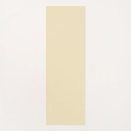 Fester blass-gelber Mond Yogamatte