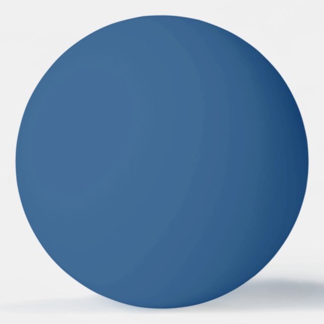 Fester blauer FarbPingpong-Ball Tischtennisball (Vorderseite)