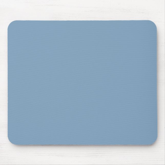 Festes Dämmerungs-Blau Mousepad (Vorne)