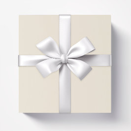 Festes Elfenbein Geschenkpapier