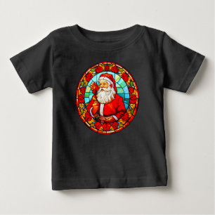 Festes Glas Weihnachtsschmuck-67680 Baby T-shirt