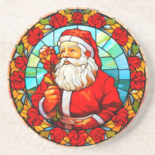 Festes Glas Weihnachtsschmuck-67680 Getränkeuntersetzer