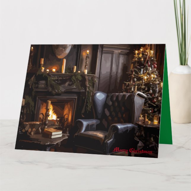 festes Glühen Karte (Vorderseite)