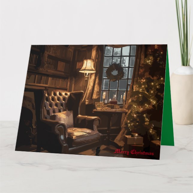 festes Glühen Karte (Vorderseite)