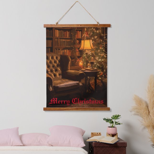 festes Glühen Wandteppich Mit Holzrahmen (Schlafzimmer)