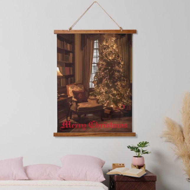 festes Glühen Wandteppich Mit Holzrahmen (Schlafzimmer)