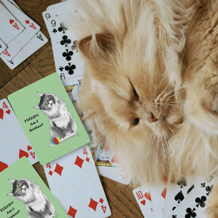 Festes Kitty Spielkarten