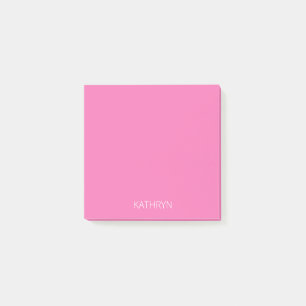 festes reiches königliches farbenfrohes Rosa Post-it Klebezettel