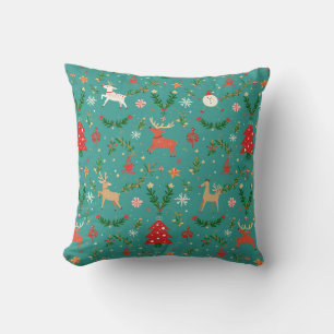 Festes Reindeer Wonderland Kissen