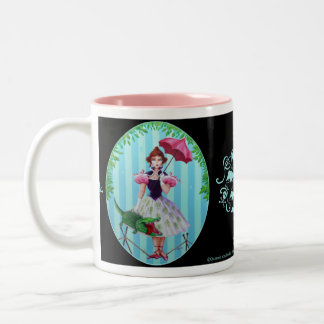 Festes Seil-Mädchen Zweifarbige Tasse