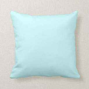 Festes weiches Pastellbabyblaukissen Kissen