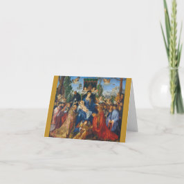 Festessen der Rosary 1506 Albrecht Durer Card Karte