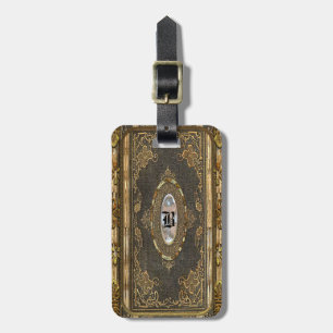 Festgefahrene alte Welt viktorianisch Gepäckanhänger