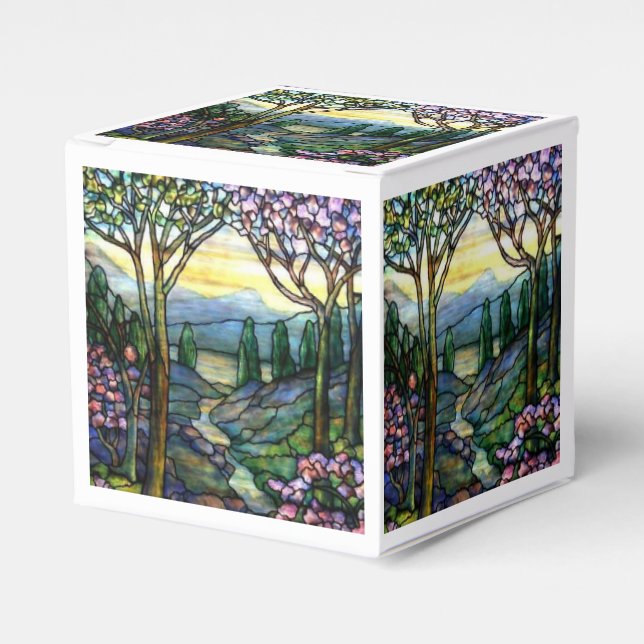 Festgelegte Glasgebirge und -ströme Geschenkschachtel (Vorderseite)