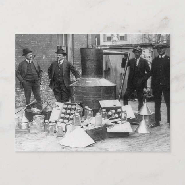 Festgenommener Mondschin noch, 1922 Postkarte (Vorderseite)