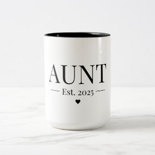 Festgestellter Betrag 2025 Zweifarbige Tasse
