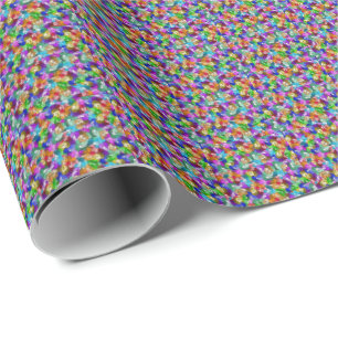 Festgestellter Glaseffekt Geschenkpapier