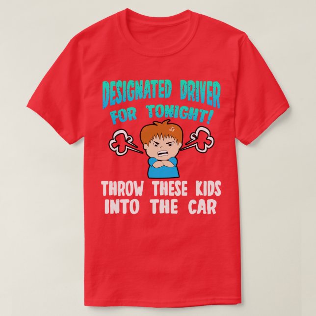 Festgestellter Treiber für die Tonight-Throw, der  T-Shirt (Design vorne)