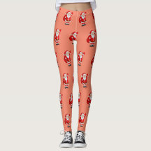 Festif Noël Père Noël Leggings