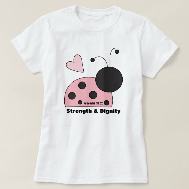 Festigkeitsschrift - T - Shirt "Damen in Hanes" (Design vorne)