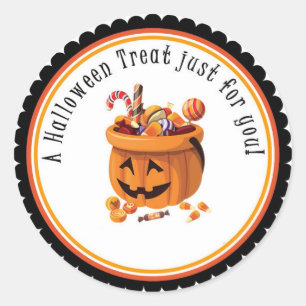 Festin de Halloween juste pour vous autocollant