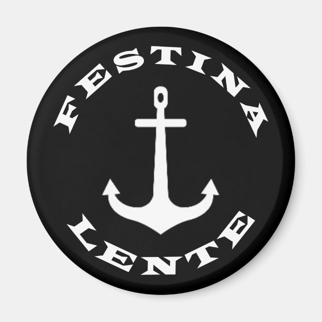 Festina lente magnet (Vorne)